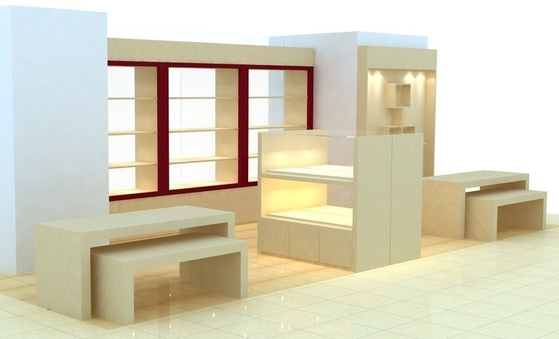 商場(chǎng)貨架