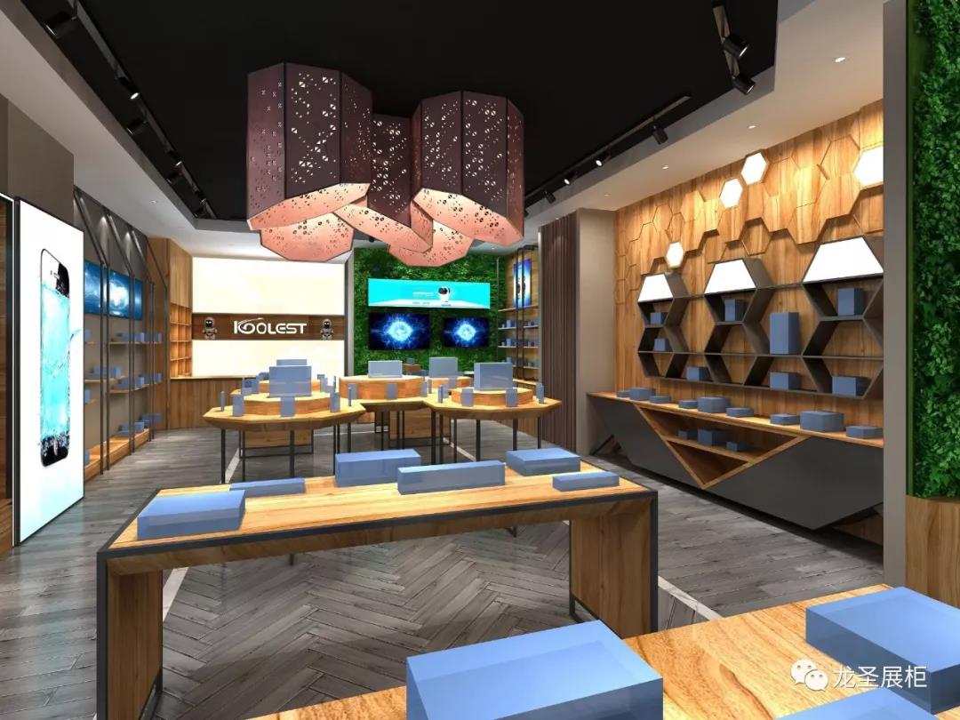 手機(jī)專賣店展示柜臺